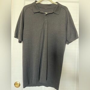 Lululemon gray polo XL